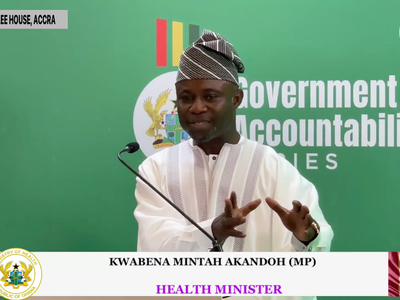 Health Minister, Kwabena Mintah Akandoh